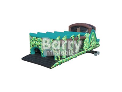 Factory direct best quality jungle adult inflatable obstacle course for sale BY-OC-047